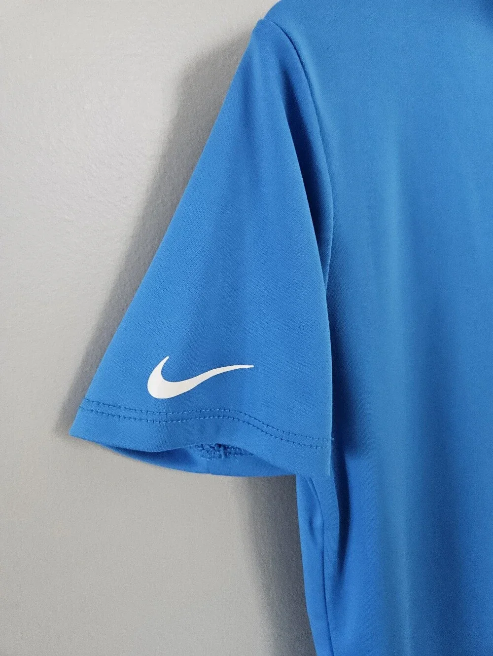 Nike | Blue Dri-FIT 'Just Do It' Football Graphic Tee